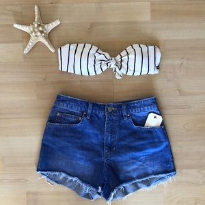 Billabong High Waisted Denim Shorts NWT